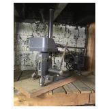 Multicraft drill press mounted on 36" x 9?