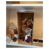 Misc Lorus watch display items, stands, bands etc