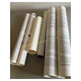 4 Rolled NASA/flight posters, largest is  40x20