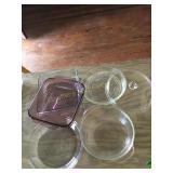 Misc. Glass baking dishes - Pyrex 8"x8ï¿½,fire k