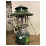 Coleman 228F series lantern, 12" tall