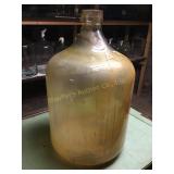 Vtg. 1948 MCAG Std. Glass carboy jug 13 gal.