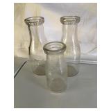 2 Eldridge Dairy, Hagerstown MD pint bottles &