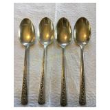 4 Towle Sterling silver handle Rambler Rose