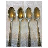 4 Towle Sterling silver handle Rambler Rose