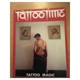1984 Tattoo Time pb book - tattoo magic by Hardy