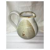 David Waltz pottery jug, Hearts Image Studio,