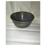 David Waltz pottery bowl, Hearts Image Studio,