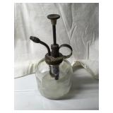 Glass spritzer 6"H