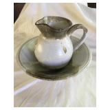David Waltz pottery, Hearts Image Studio, bowl &