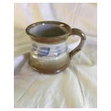 David Waltz pottery, Hearts Image Studio, mug