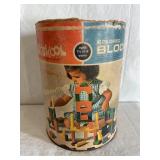 40+ Playskool colored wood blocks