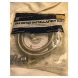 GE gas dryer installation kit NIP
