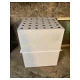 2 Metal  forms 19 1/2" x 19 1/2ï¿½ x 25" combined