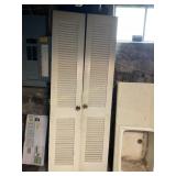 Shutter style doors  15" x 80ï¿½ x 1 1/2"