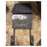 Mailbox metal 17 " x 6.5"