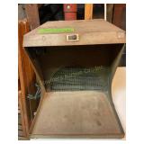 HR Dust collection hood 10 1/2" x 17ï¿½ x 10ï¿½, no