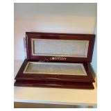 4 Citizen Watch display cases, some show wear 1
