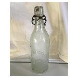 Vintage W C Wilson & Bros molded blob top bottle
