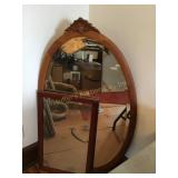 2 Mirrors wood frames, 26" x 44.5ï¿½