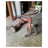 1950ï¿½s childï¿½s tricycle, no brand, rubber tires,