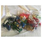 Misc cowboys, Indians, military plastic figures