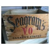 Seagrams Wood crate 14"x18ï¿½x12ï¿½