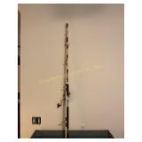 White Max 9 ft fishing rod & Ryobi SX4n Silver