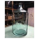Vtg. 1929 Owens Illinois blue glass jug carboy