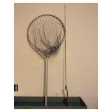 Fishing Rod, no brand 54ï¿½ long & net 21ï¿½ x 27ï¿½