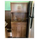 Cabinet 28" x 67ï¿½x 16 ï¿½, w/ contents