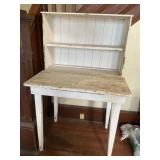 Wood desk 39" x 49ï¿½ x 24ï¿½