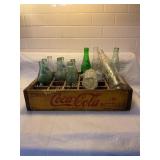 Coca-Cola bottle wood box 18 1/2" x 12" x 4ï¿½ w/