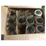 11 Kerr Jam & jelly jars 12 oz, etc.