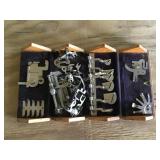 Singer sewing machine machinist tool set w/oak