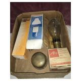 Sylvania light bulbs, etc.