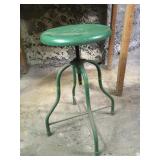 Metal adjustable stool 26" highest, no shipping