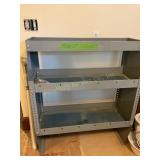 Metal shelves - 3" deep, 37ï¿½ x 44ï¿½ x 15ï¿½