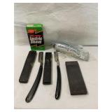 2 Vtg razors-Kropp, & Crown & Sword w/ cases,