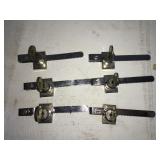 6 Showcase locks w/keys