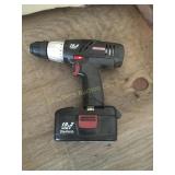 Craftsman 19.2V cordless drill  w/die hard battery