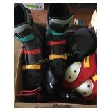 Rollerblades Menï¿½s sz 12 1/2, knee pads,etc