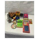 Misc mini hand held game, yo-yo, Raggedy Ann