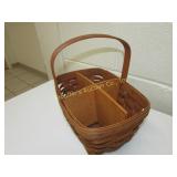 Longaberger - basket with dividers