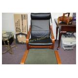 Leather Poang from Ikea