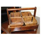 Berry basket & holder