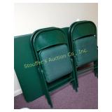 Card table and 4 chairs