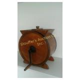 Wooden butter churn
