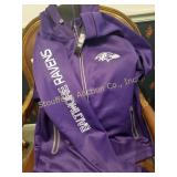 Authentic NFL apparel - Ravens Jacket size XL