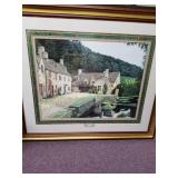 Beautifully Matted and Framed picture of House by